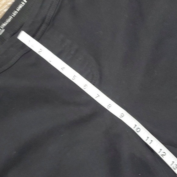 Chicos NWT embellished fray pull on girlfriend jeans black - Picture 4 of 12